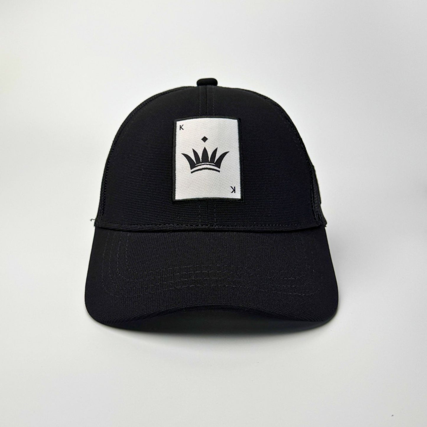 Crown Black Trucker Cap
