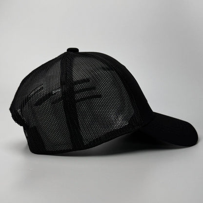 Crown Black Trucker Cap
